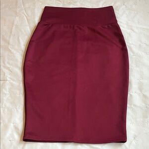 💥Burgundy skirt💥